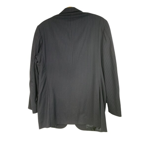 Corneliani for Saks Mens Extra Fine Wool Suit Jacket 40R Italy RY10366 Red Pin - Picture 11 of 12